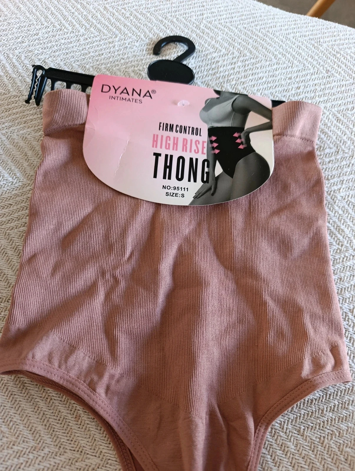 Strak middel hoge taille Dyana Intimates naakt xs – Nieuw met label – photo 3